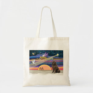 Christmas Star - Newfoundland (brown 2) Tote Bag