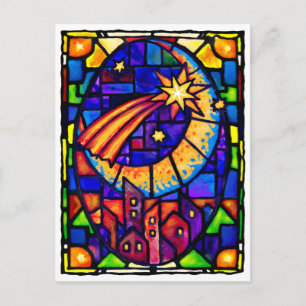 Christmas Star Postcard