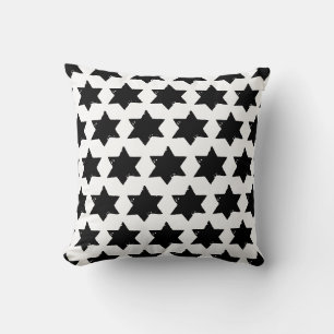 Christmas Star Potato Print Cushion