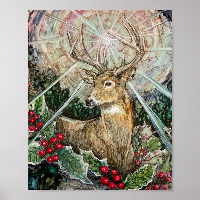 "Christmas Star" Print (Front)