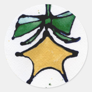 Christmas Star Sticker