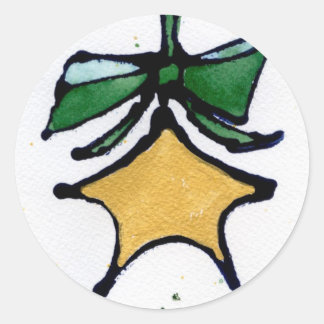 Christmas Star Sticker