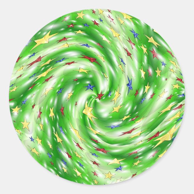 Christmas Star Sticker (Front)