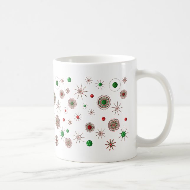 Christmas Starburst Coffee Mug (Right)