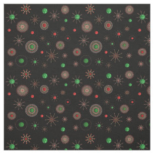 Christmas Starburst Fabric
