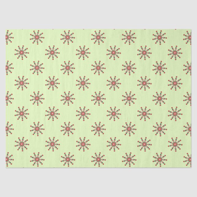 Christmas Starburst Tissue Paper (Front)