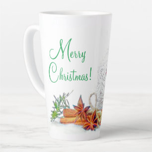 Christmas Stars Latte Mug