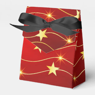 Christmas Stars Party Favour Box