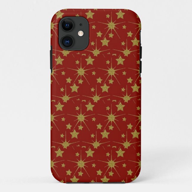 Christmas Stars Phone Case (Back)