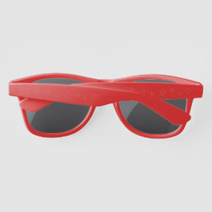Christmas Stars Plastic Sunglasses