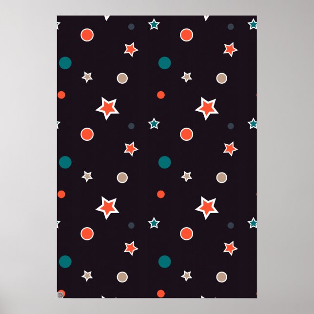 Christmas Stars Poster (Front)