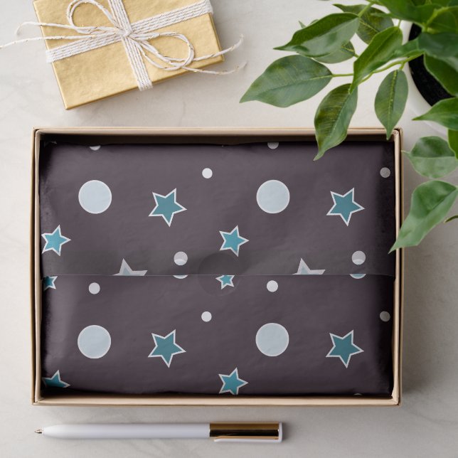 Christmas Stars Tissue Paper (Gift)