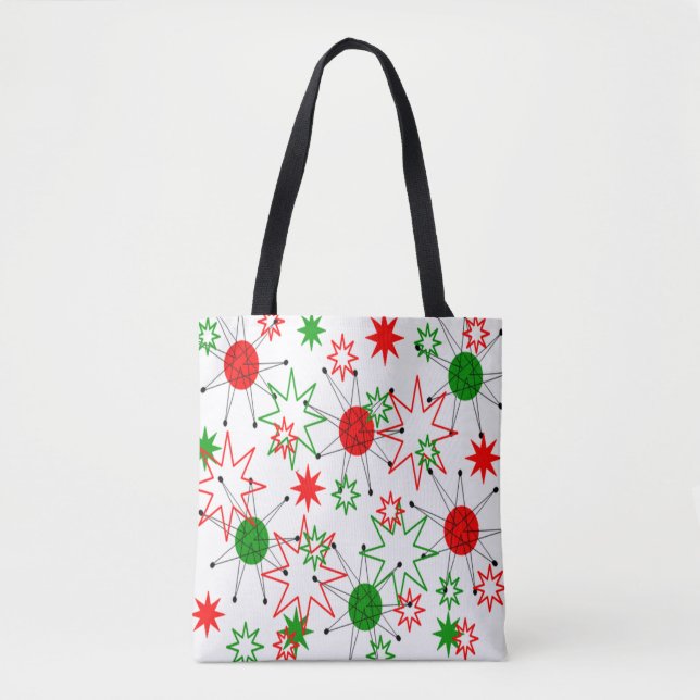 Christmas Stars Tote Bag (Front)