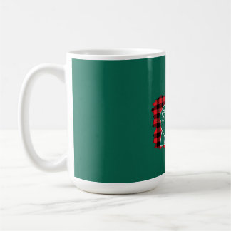 Christmas Step Mum Bear Christmas Red Plaid Buffal Coffee Mug