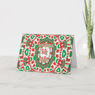 Christmas Step Mum Card