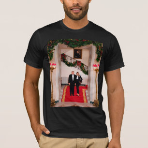Christmas steps President Donald Trump & Melania T-Shirt