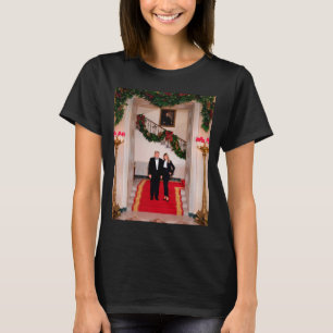 Christmas steps President Donald Trump & Melania T-Shirt