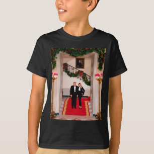 Christmas steps President Donald Trump & Melania T-Shirt