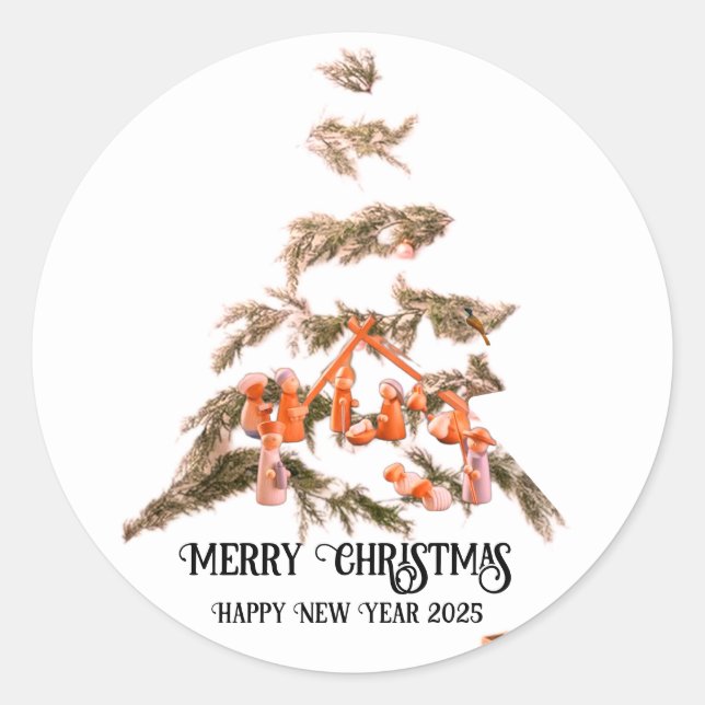 Christmas Sticker (Front)