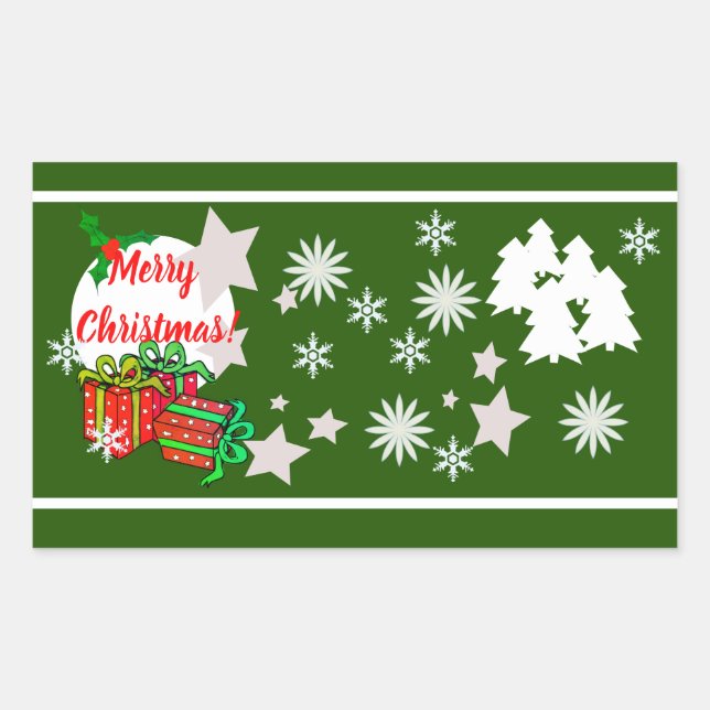 Christmas Sticker (Front)