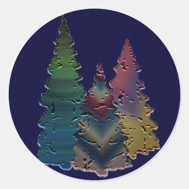 Christmas sticker for Cards,enveloped etc (Front)