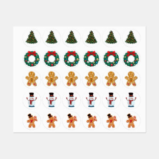 christmas sticker pack,bundle