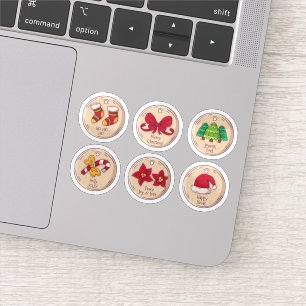 Christmas sticker set
