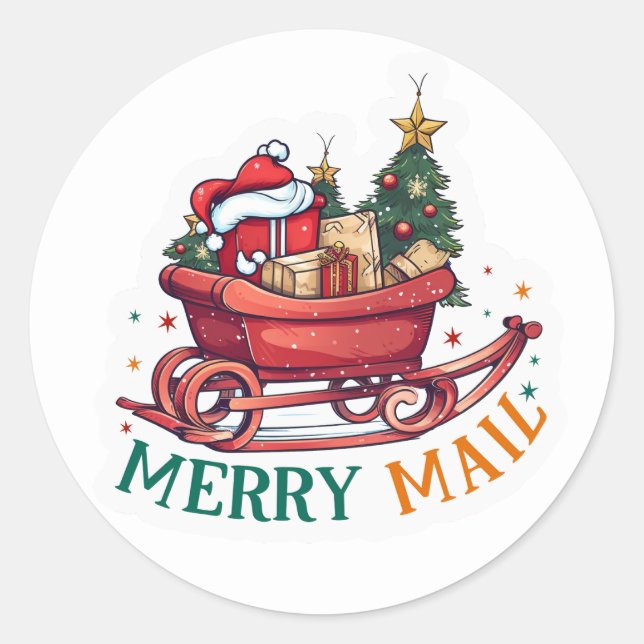 Christmas  Stickers (Front)