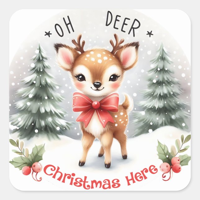 Christmas  Stickers (Front)