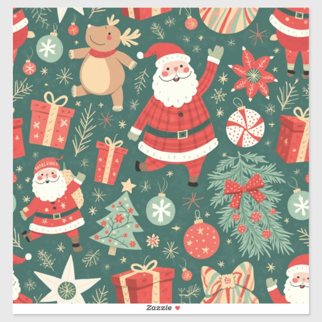 christmas Stickers & Labels (Sheet)