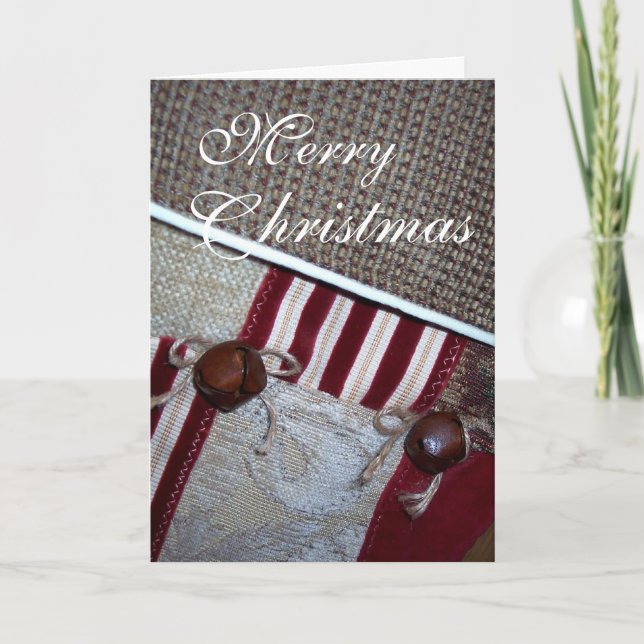 Christmas Stocking Card (Front)