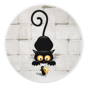 Christmas Stocking Ceramic Knob