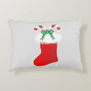 Christmas stocking christmas stocking with candy decorative cushion