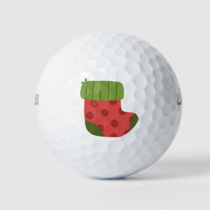 Christmas Stocking Golf Balls