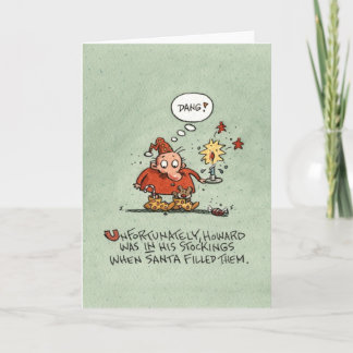 Christmas Stocking Holiday Card