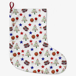 Christmas Stocking, Merry Christmas Large Christmas Stocking