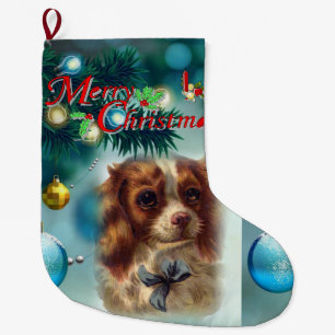 Christmas Stocking, Merry Christmas Large Christmas Stocking