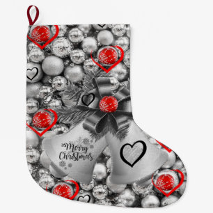 Christmas Stocking, Merry Christmas Large Christmas Stocking