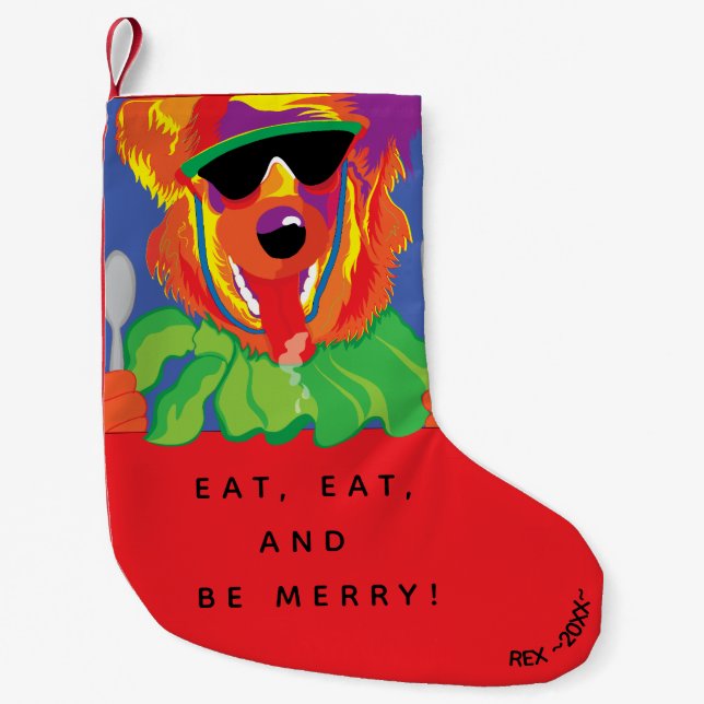 Christmas Stocking "Pet Dog" (Front)