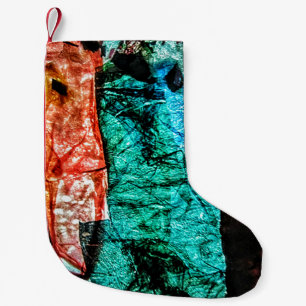 Christmas stocking recycled plastic photo print