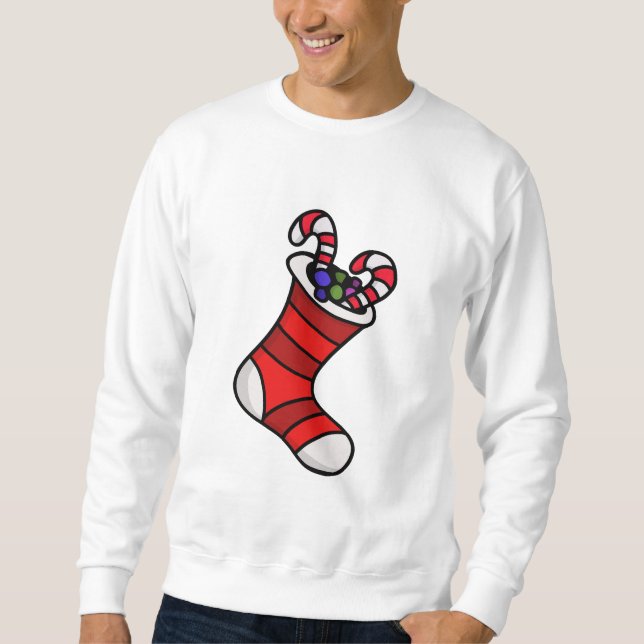 Christmas stocking sweatshirt (Front)