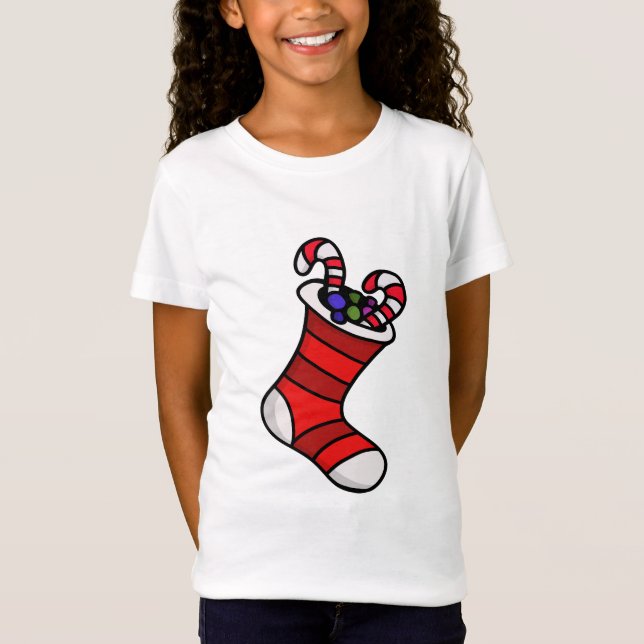 Christmas stocking T-Shirt (Front)