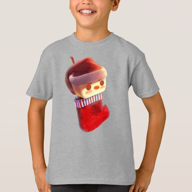 Christmas Stocking T-Shirt (Front)