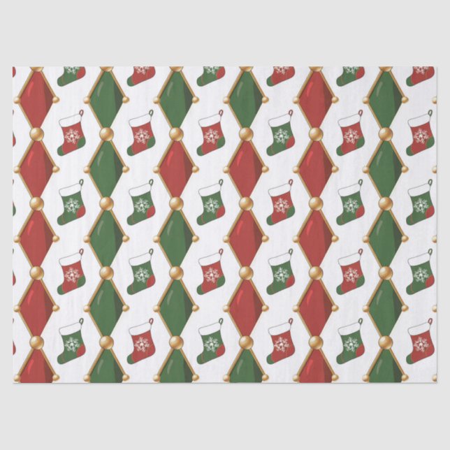 Christmas Stocking  Tissue Paper (Front)