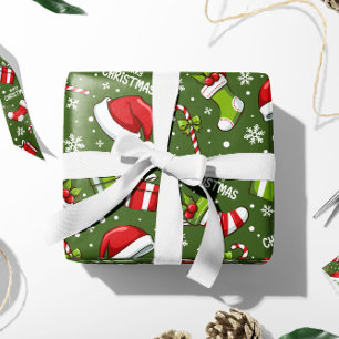 Christmas Stockings   Christmas Wrapping Paper