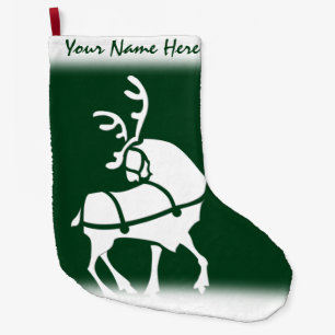 Christmas Stockings Personalised Reindeer Stocking