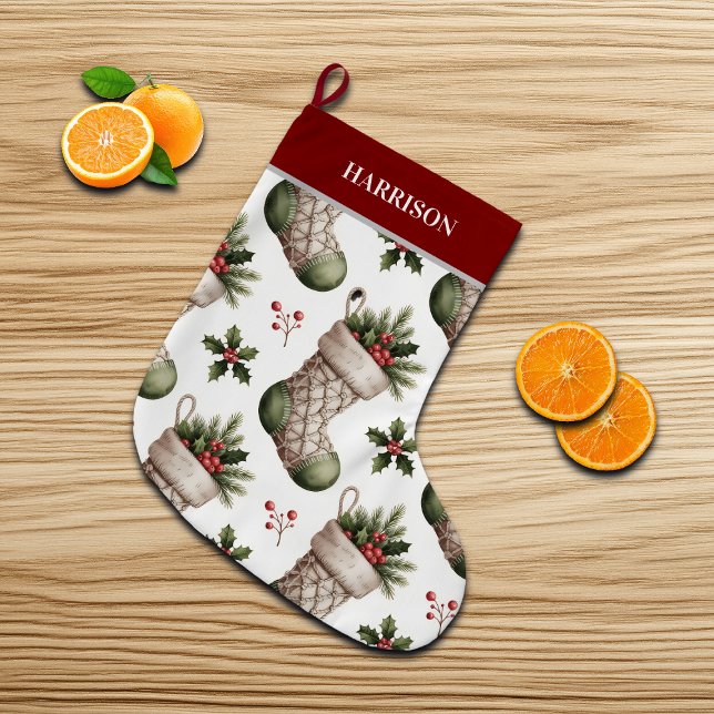 Christmas Stockings Winter Berries (Creator Uploaded)