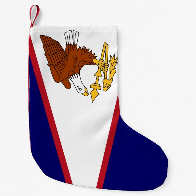 Christmas Stockings with Flag of American Samoa (Front)