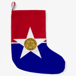Christmas Stockings with Flag of Dallas