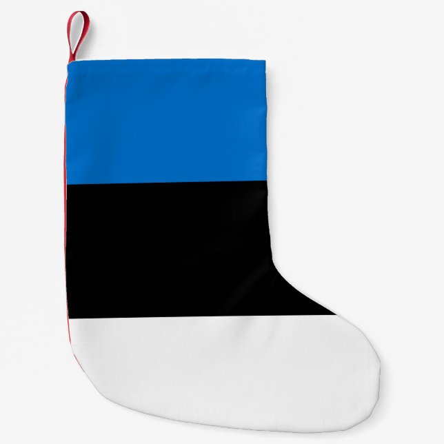 Christmas Stockings with Flag of Estonia (Front)